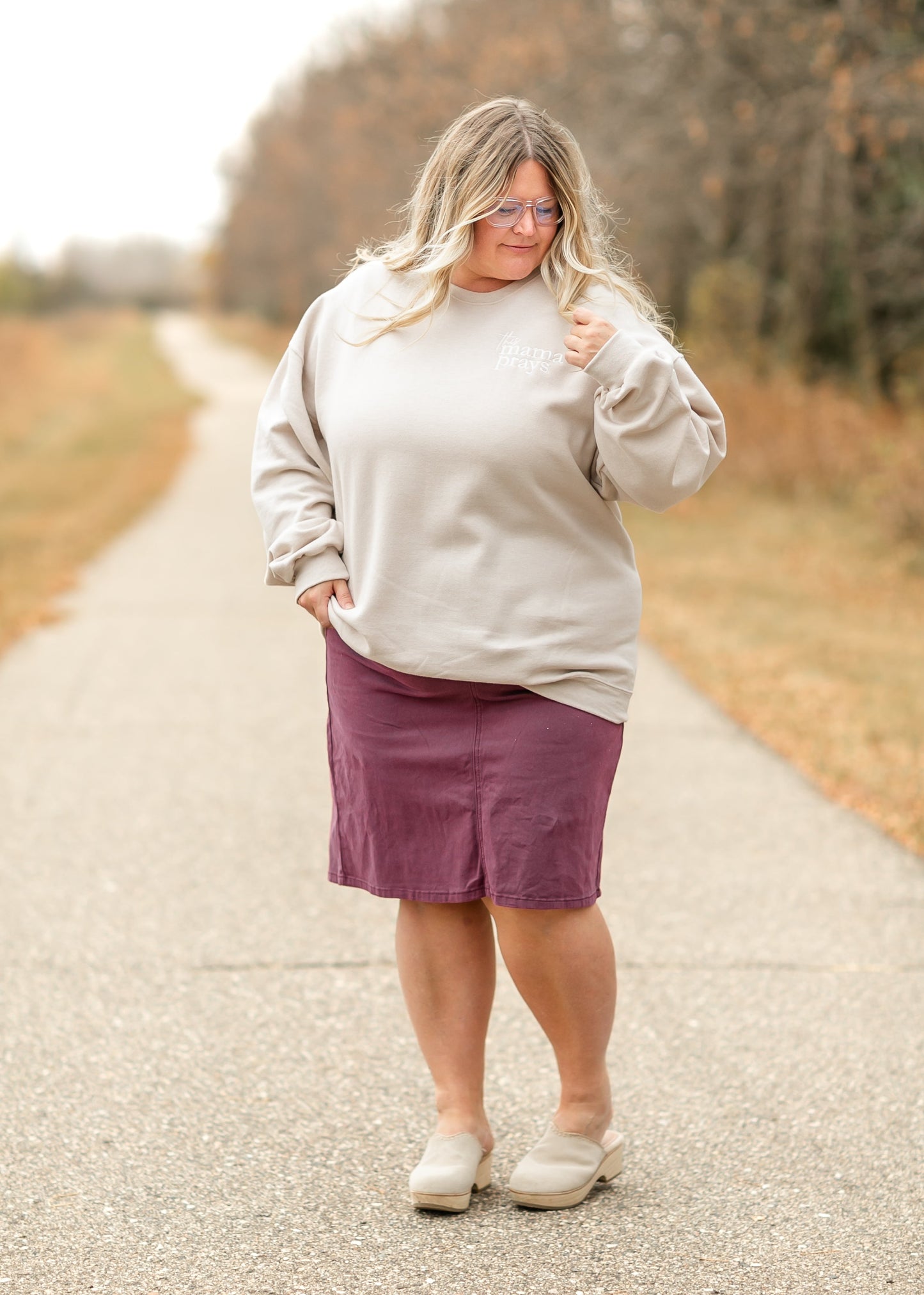 Remi Denim Midi Skirt