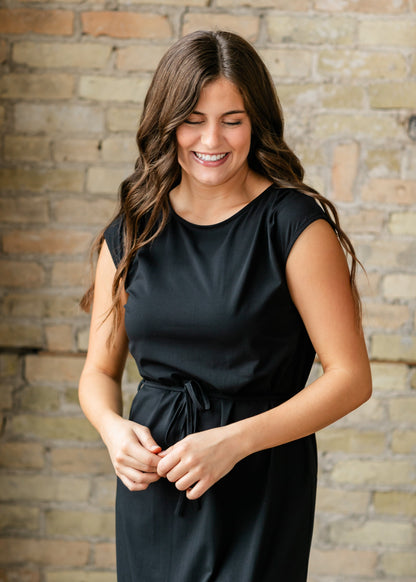 Romy Self Tie Maxi Dress - FINAL SALE