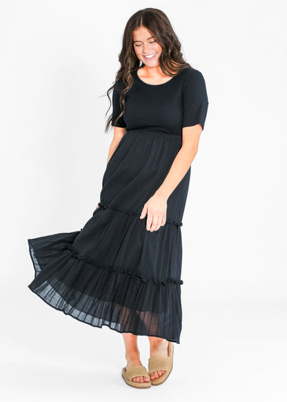 Serena Eyelet Maxi Dress - FINAL SALE