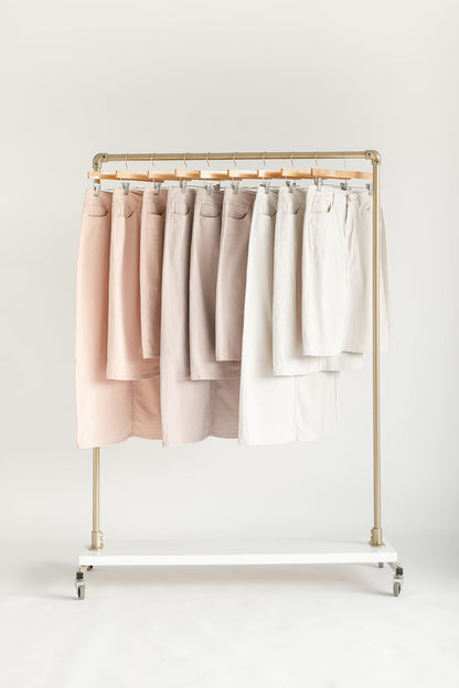 Stella Lilac Denim Maxi Skirt - FINAL SALE