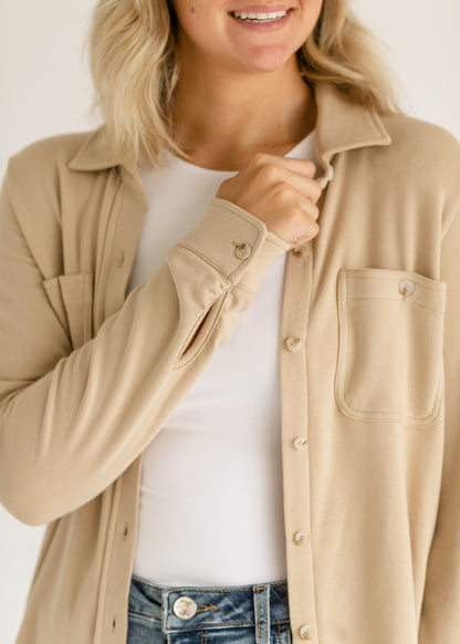 Taylor Ultra Soft Button Front Shirt