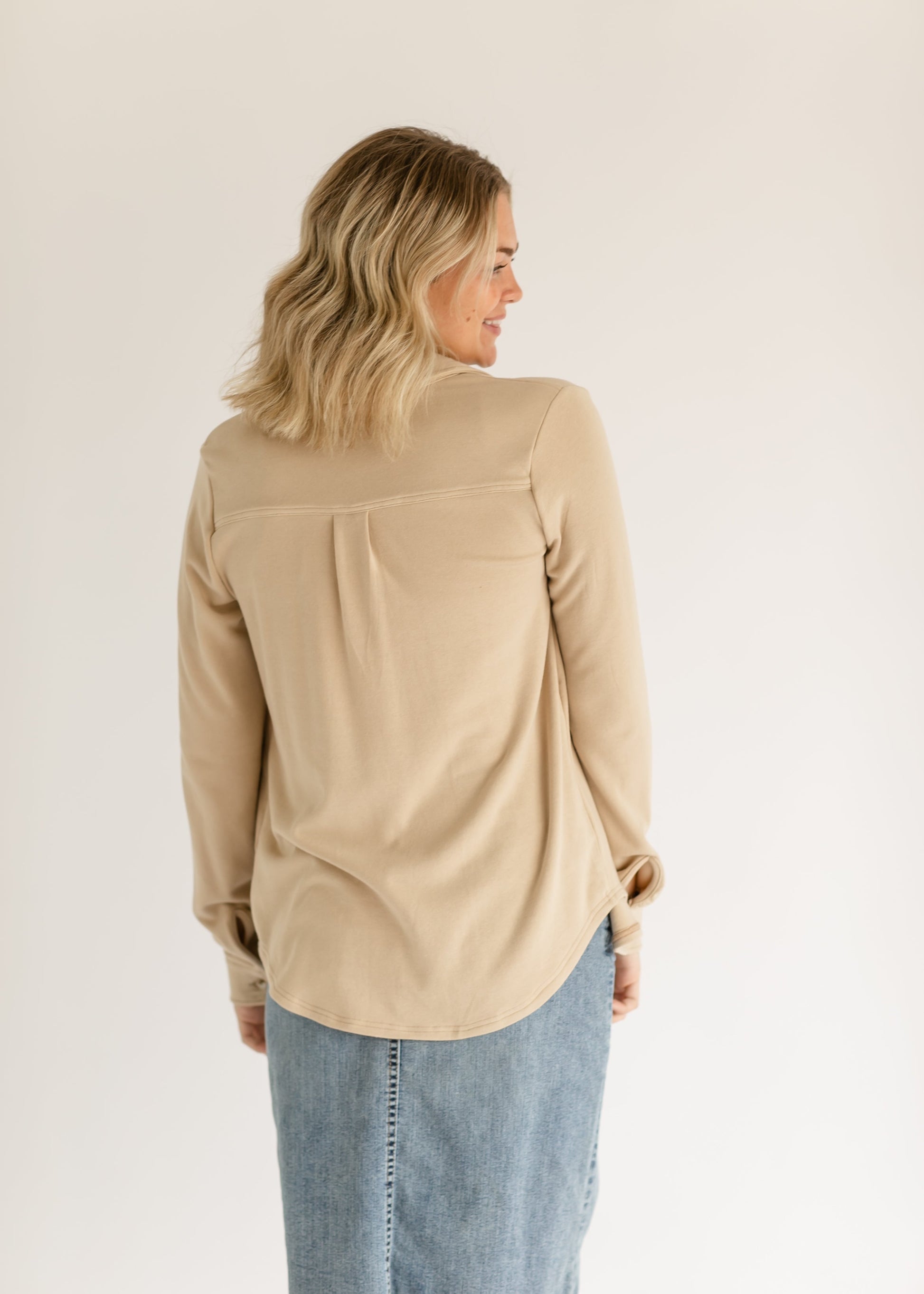 Taylor Ultra Soft Button Front Shirt