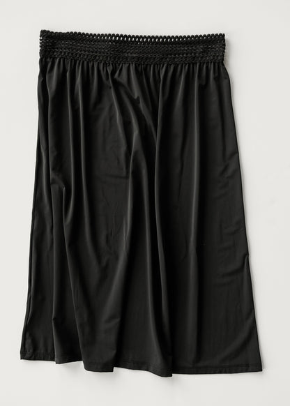Women's Half Slip Black