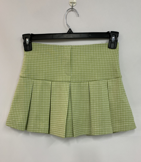 Floral Print Ruffled Sleeve Baby Romper Green